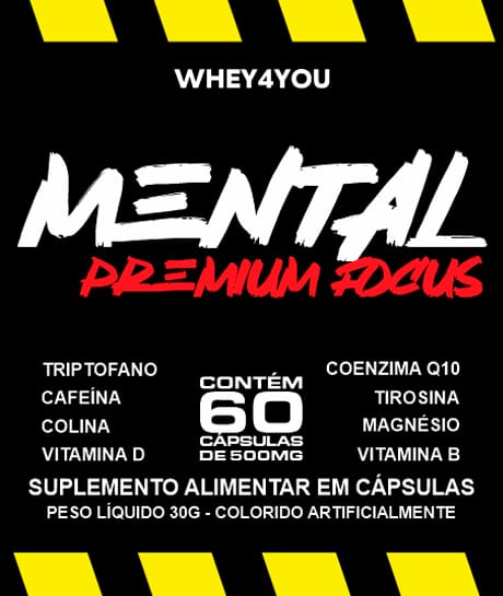 Mental Premium Focus Rótulo